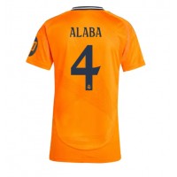 Maglia Calcio Real Madrid David Alaba #4 Seconda Divisa Donna 2024-25 Manica Corta